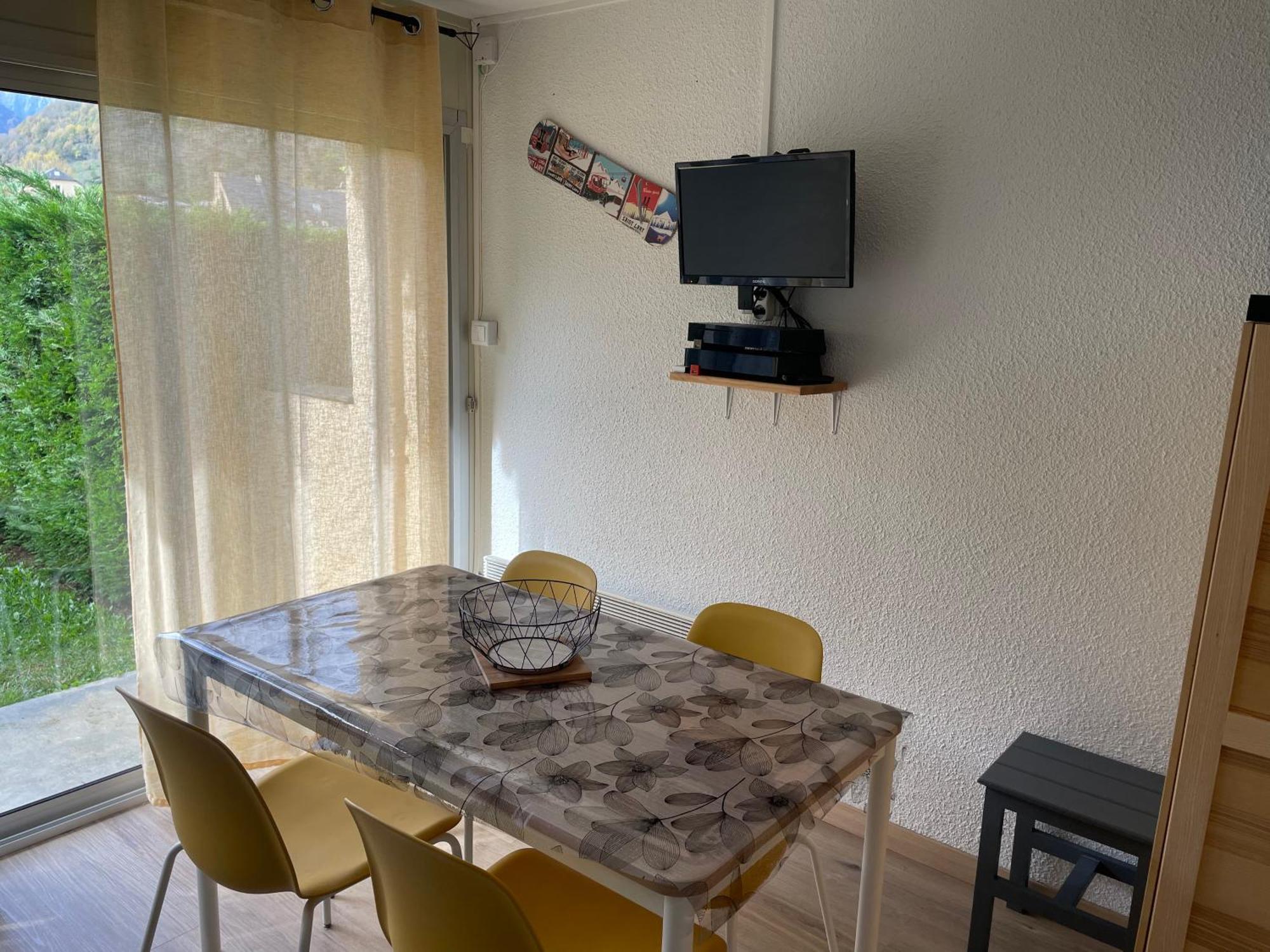 Appt Renove Saint-Lary-Soulan Village Avec Jardin エクステリア 写真