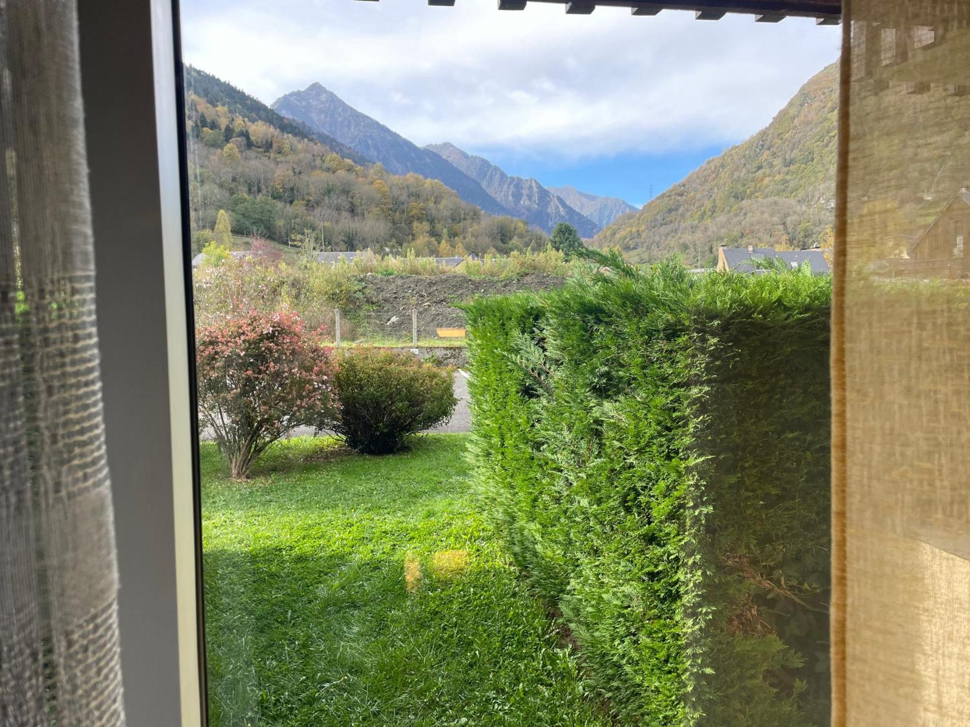 Appt Renove Saint-Lary-Soulan Village Avec Jardin エクステリア 写真